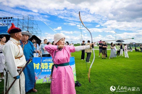 红启网 内蒙古呼和浩特：城市那达慕燃动夏日激情
