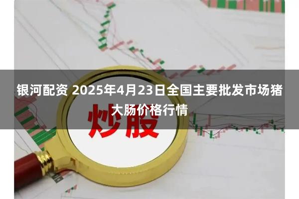 银河配资 2025年4月23日全国主要批发市场猪大肠价格行情