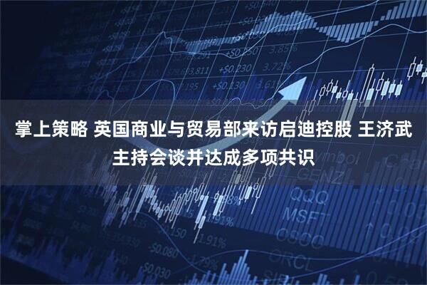 掌上策略 英国商业与贸易部来访启迪控股 王济武主持会谈并达成多项共识
